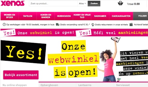 Mier Injectie evenwichtig Xenos opent webwinkel - Interieurjournaal.com