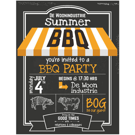 4 Juli BBQ in Woonindustrie