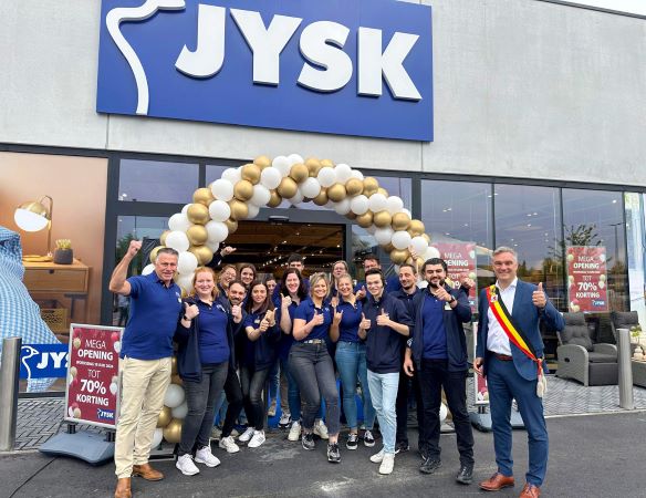 Verdere expansie Jysk in Belgie